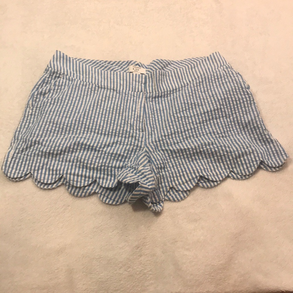 Seersucker shorts